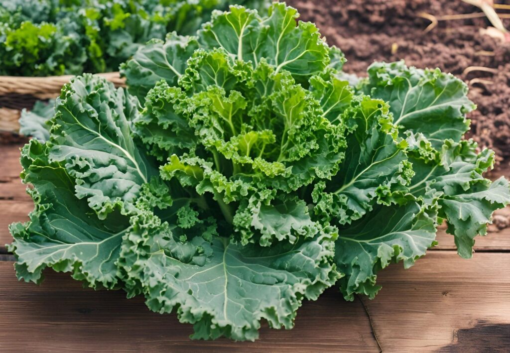 Kale plant