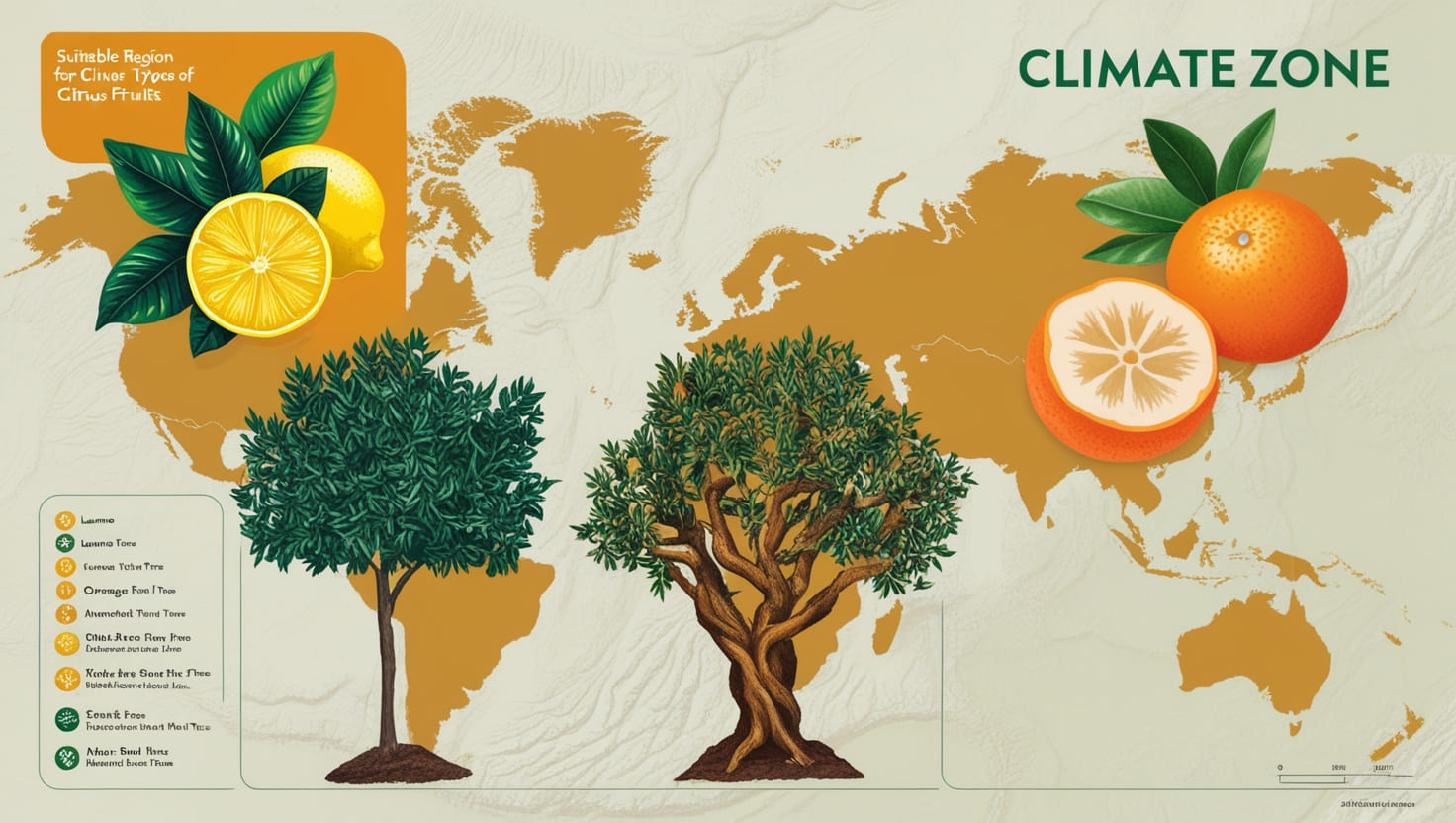 Choosing Citrus Plants for Different Climates