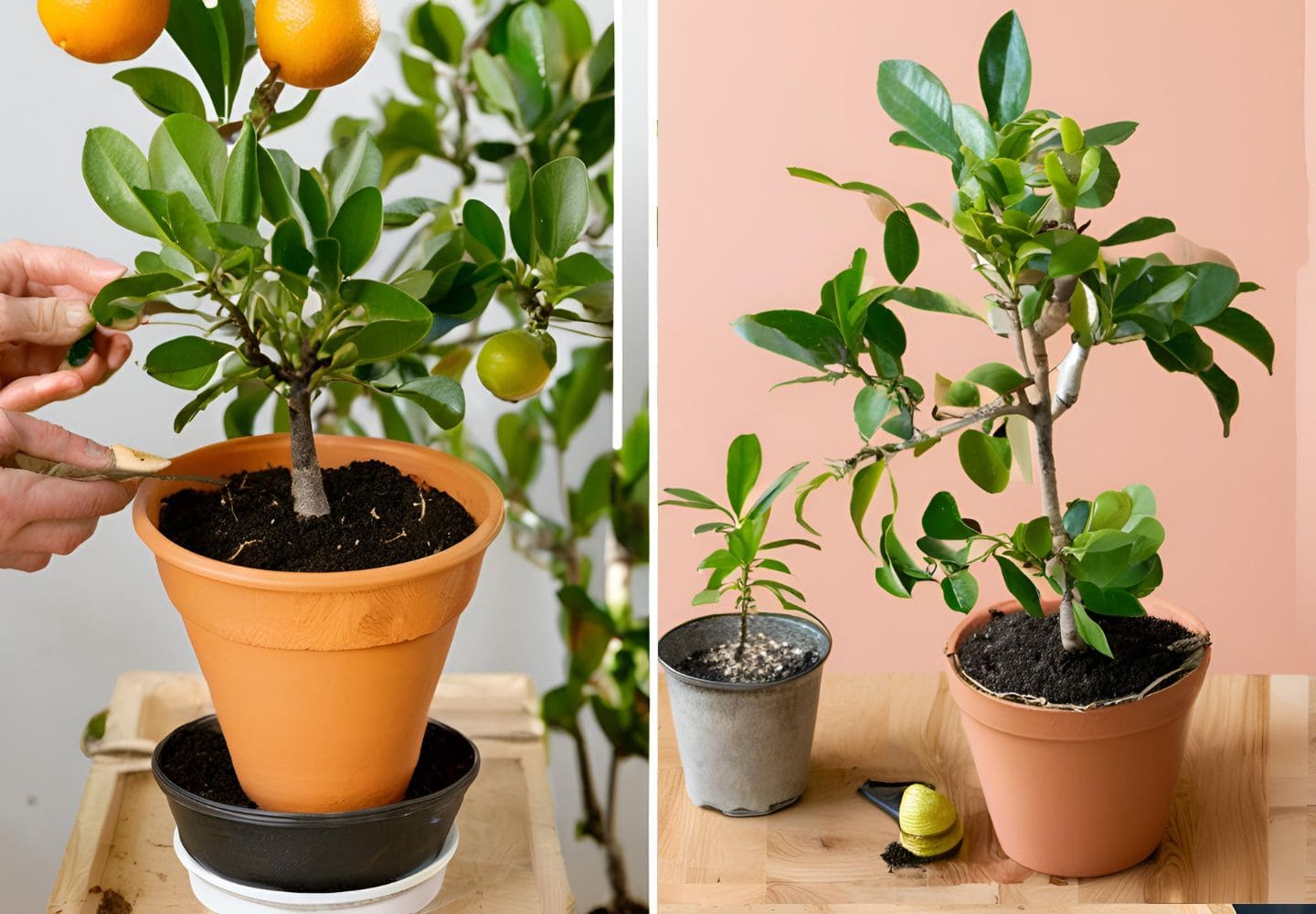 Potting Citrus Plants