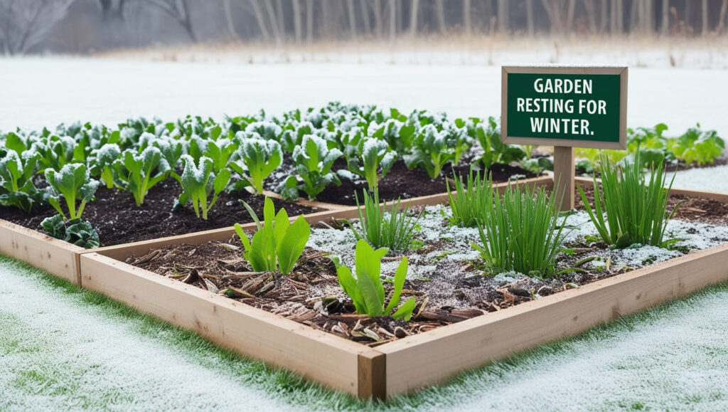 A Winter-Ready Garden Bed