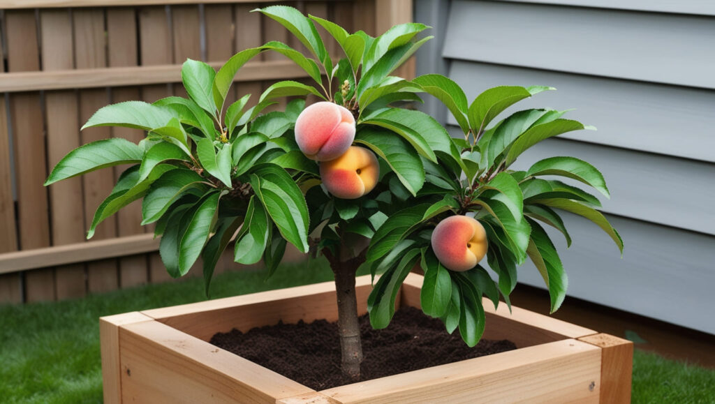 Dwarf Bonanza Peach Tree