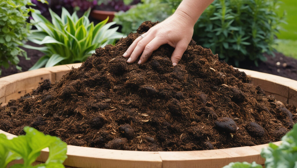 Properly Composted Manure