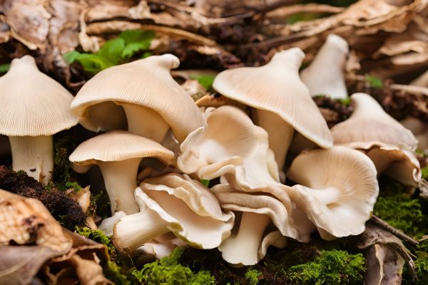 Summer oyster mushrooms