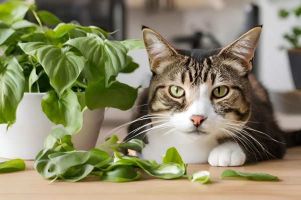 What to Do if Your Cat Eats Pothos